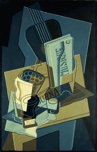 Muziekboek, 1922 door Juan Gris