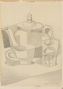 Stilleven met theepot, 1916