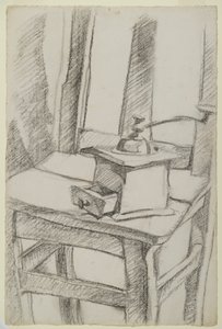 De Koffiemolen, 1911 door Juan Gris