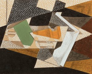 De Lamp, 1916 door Juan Gris