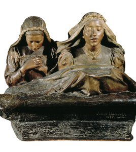 De eerste communie door Juan Llimona y Bruguera