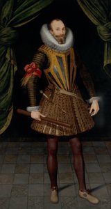 Don Pedro Enriquez De Avecedo, Graaf van Fuentes (1535-1610) door Juan Pantoja de la Cruz