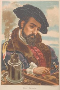 Georgius Agricola. Uit: La ciencia y sus hombres, 1879