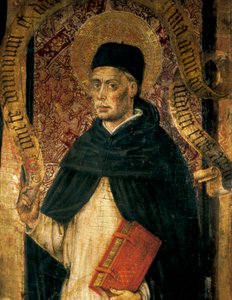 Voorstelling van St. Vincent Ferrer (1350-1419), Dominicaanse priester door Juan Rexach or Reixach