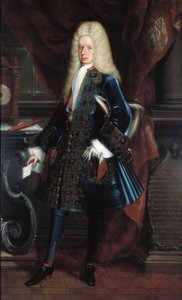Portret van de onderkoning hertog van Linares door Juan Rodríguez Juárez