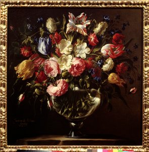 Vaas met bloemen