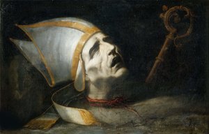 Hoofd van Sint Fulgentius