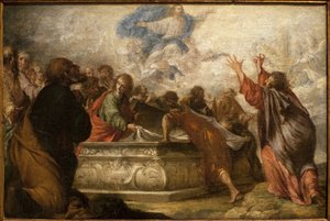 De Hemelvaart van de Maagd door Juan de Valdes Leal