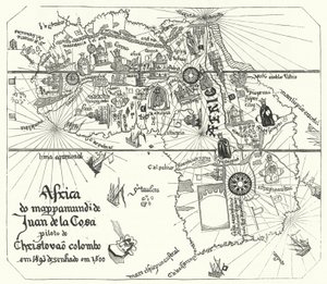 Afrika, van Juan de la Cosa