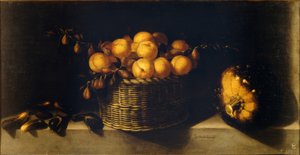 Stilleven met fruit en groenten
