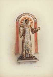 Beeld van Santo waarschijnlijk St. Dominic