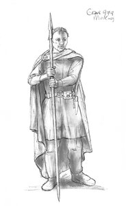 Angelsaksische man, 5e-10e eeuw, ca. 1990-2010