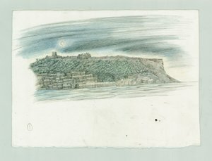 Duitse marinebombardement van Scarborough, North Yorkshire, 1914 door Judith Dobie