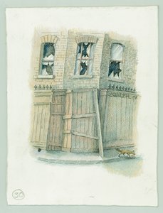 Duitse marinebombardement van Scarborough, North Yorkshire, 1914-2014 door Judith Dobie