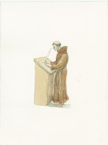 Monastieke kroniekschrijver door Judith Dobie