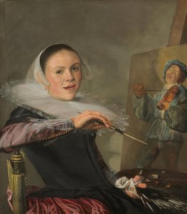 Zelfportret. Rond 1630