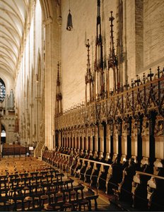 Keulen in de Münster in Ulm door Jörg the Elder Syrlin