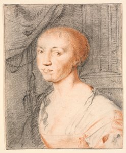 Portret van een jonge dame door Jürgen Ovens