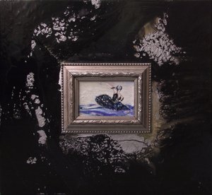 Prima ballerina I - stervende zwaan (noir) door JuleSimo
