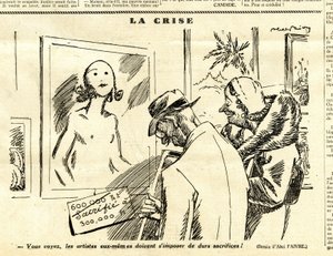 Candide, Satirisch in Z & W door Jules Abel Faivre