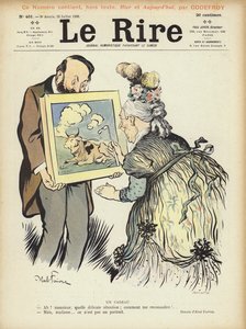 Illustratie voor Le Rire door Jules Abel Faivre