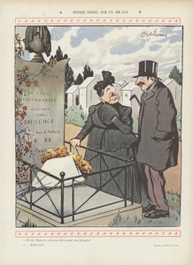 Illustratie voor Le Rire door Jules Abel Faivre