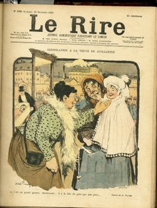 Illustratie van Abel Faivre (1867-1945) voor de Omslag van Le Rire