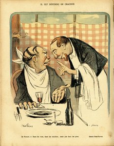 Illustratie van Abel Faivre (1867-1945) in Le Rire, nr. 297 door Jules Abel Faivre