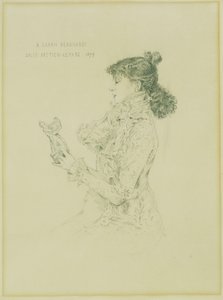 Portret van Sarah Bernhardt