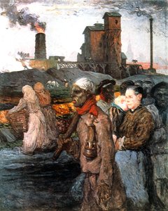 De Mijnwerkers, ca. 1920 door Jules Besson