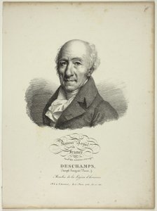 Portret van Joseph-François-Louis Deschamps