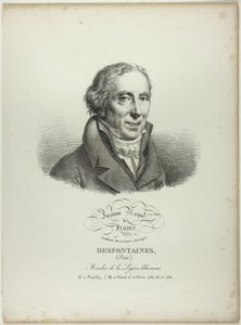 Portret van Réné Desfonataines door Jules Boilly