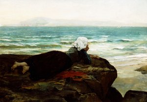 Uitzicht op zee