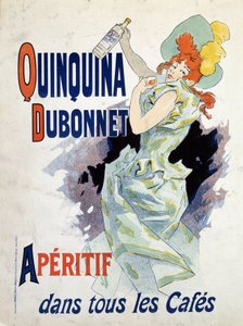 Reclameposter voor de Quinquina Dubonnet door Jules Cheret