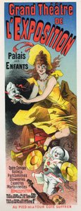 Kunst. Vermaak. Groot theater van de expositie (Universele Expositie van Parijs)