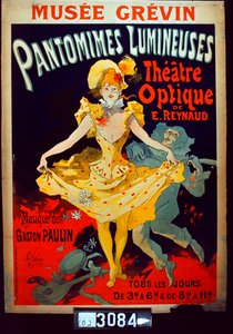 Pantomimes Lumineuses door Jules Cheret