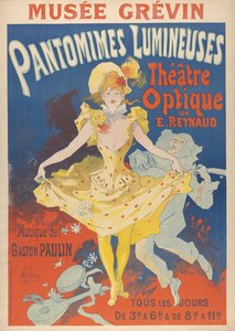 Lichtpantomimes, 1892 door Jules Cheret