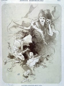 Parijse fantasie: Poppen - Poster door Cherret
