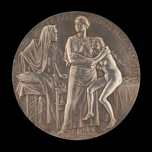 Allegorie van de Strijd Tegen de Dood [achterkant], 1906