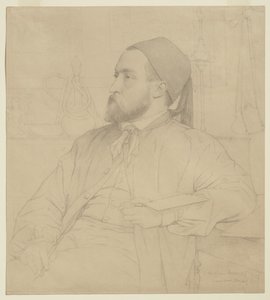Portret van Constant Moyaux, architect, 1865