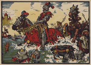 Overwinning van de Zwitsers op de Bourgondiërs in de Slag bij Morat, 22 juni 1476