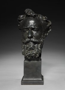 Hoofd van Alphonse Legros, ca. 1876