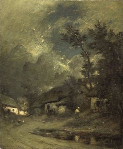 Een Dorp bij Nacht