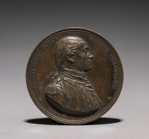 Medaille: John Paul Jones voorzijde