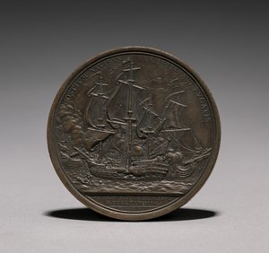 Medaille: John Paul Jones keerzijde