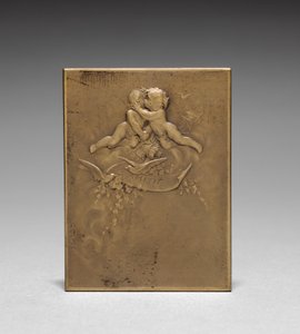 Medaille keerzijde door Jules Dupré
