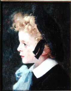 Portret van Marcel Renoux, Zoon van de Schilder