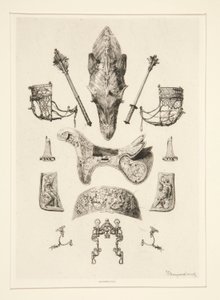 Armes de la Collection de M. de Nieuwerkerque door Jules Ferdinand Jacquemart