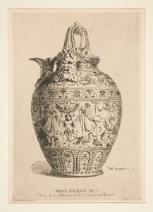 Italiaanse kruik XVI eeuw door Jules Ferdinand Jacquemart