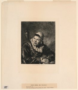 Hille Bobbe, de tovenares, uit "Etchings of Pictures in the Metropolitan Museum, New York" door Jules Ferdinand Jacquemart